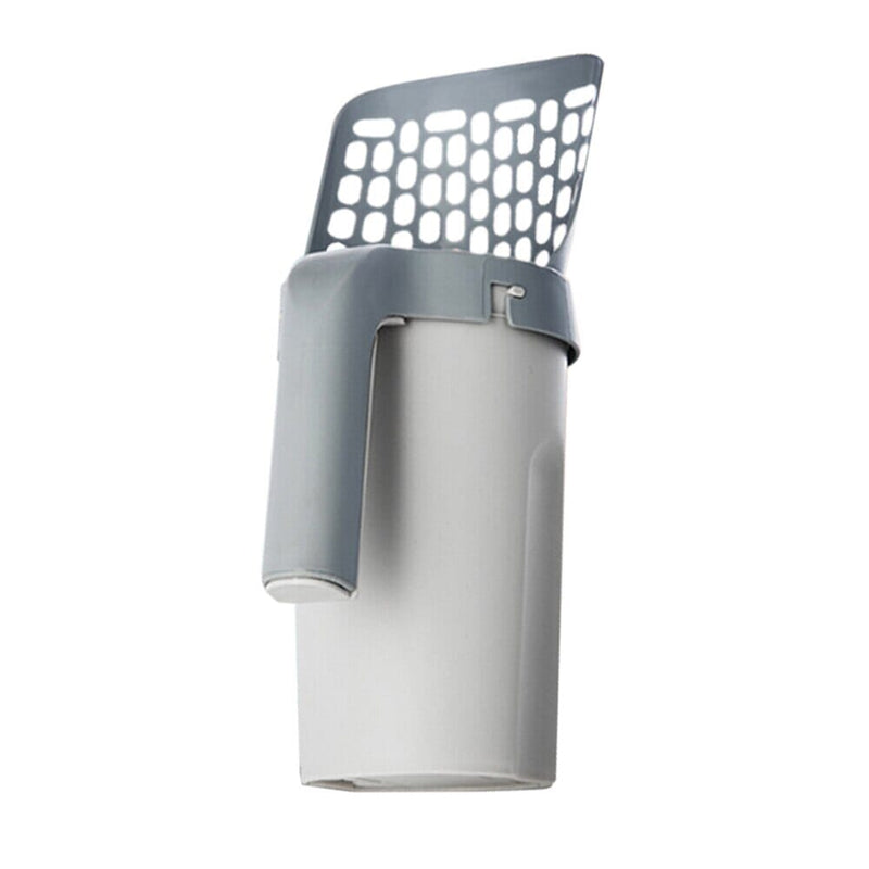 Pá Higiênica para Gatos com Dispenser Embutido MySix + Saco Coletor Descartável